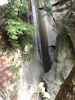 Le fameux rappel de la cascade depuis la passerelle.
