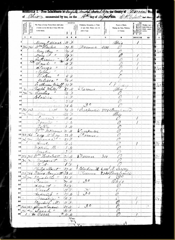 William Harper 1850 US Federal Census William Harper 1850 US Federal Census