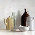 Object: 21488 - fles, vijzel en 3 kannen - 60 x 80 cm - € 4750.=