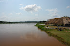 Her er vi kommet på sejltur på Olifants River.