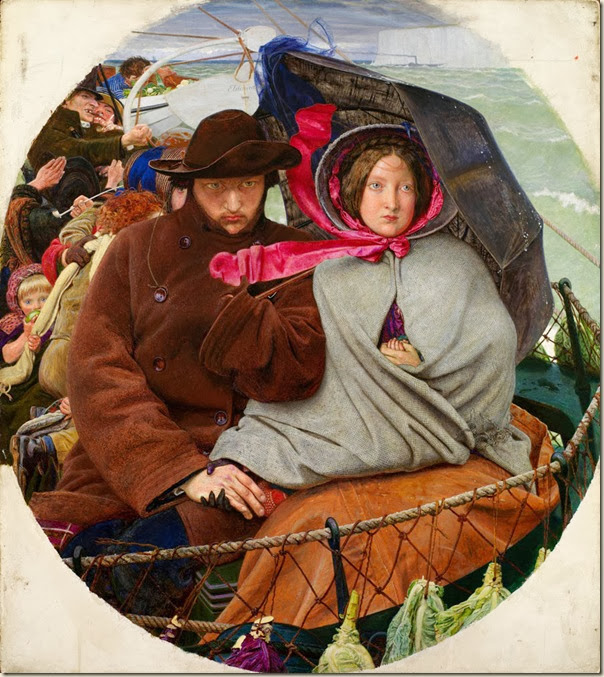 Ford Madox Brown, Brown et sa femme Emma