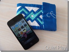 Quiet Play Ipod Pouch