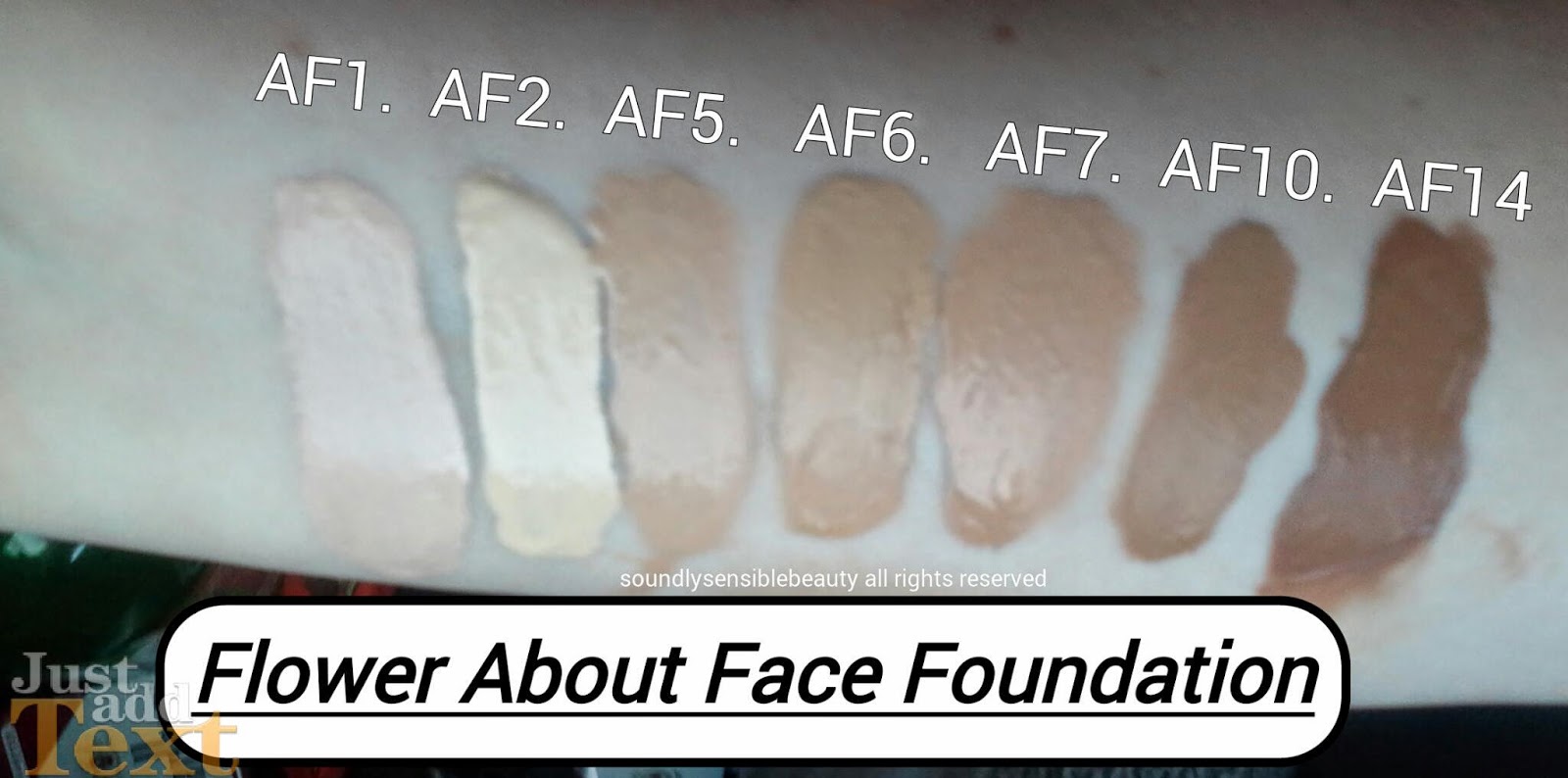 Flower by Drew Barymore About Face Foundation; Review & Swatches of