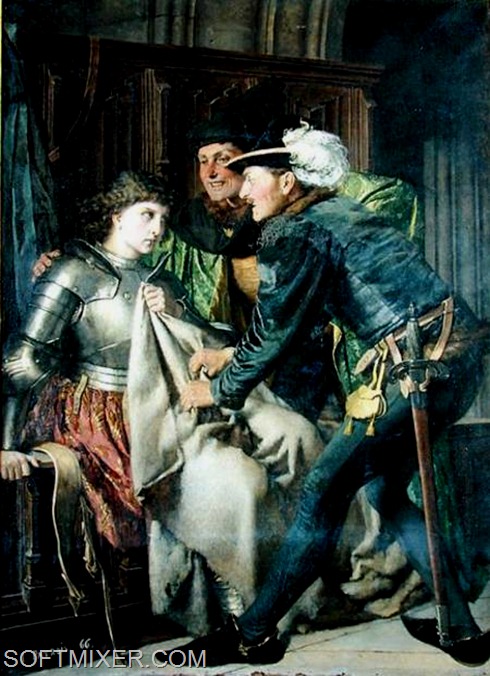 1866-Isidore-Patrois-Joan-of-Arc-_1412-31_-Insulted-in-Prison