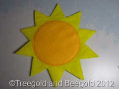 Tutorial Felt Sun Ornament Tutorial Felt Sun Ornament