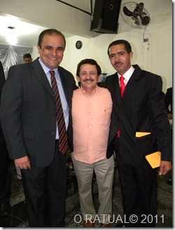 Geraldo Cruz, Dr. Ronaldo Dias e Pastor Cerqueira