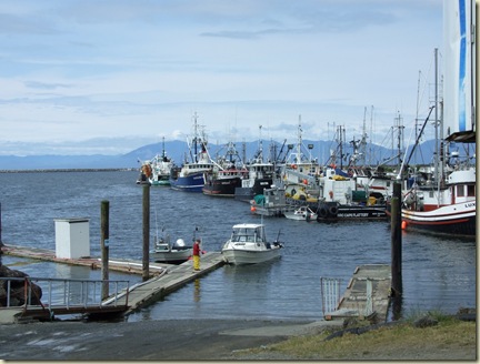 Neah Bay fishing boats