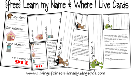 Kindergarten Worksheets to teach your child their address and phone number Kindergarten Worksheets to teach your child their address and phone number