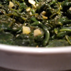 Easy Weeknight Lemony Garlic Spinach