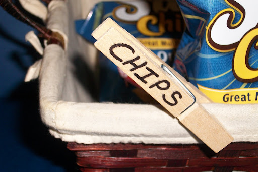 Or, just write directly on the clothespin!