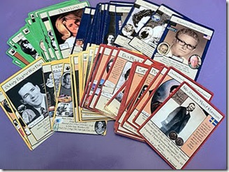 Fanned cards Fanned cards
