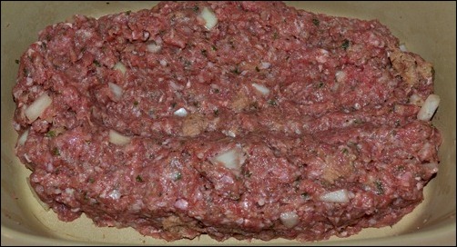 first layer of stuffed meat loaf first layer of stuffed meat loaf