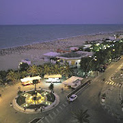 Vista serale su Rotonda Nilo