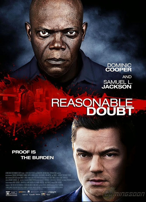 Reasonable Doubt poszter, főszerepben Samuel L. Jackson és Dominic Cooper