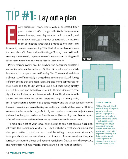 Thom says that poorly planned rooms are the number one decorating problem he encounters. The first step to decorating any room is to lay out a plan. Thom says that poorly planned rooms are the number one decorating problem he encounters. The first step to decorating any room is to lay out a plan.