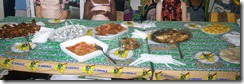 Buffet of Foods from the Democratic Republic of Congo