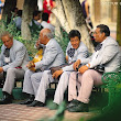 Mariachis on a break