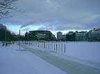 Winter view to Hakaniemi Winter view to Hakaniemi