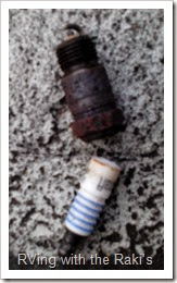 New spark plugs can be very important to keeping an RV engine running well