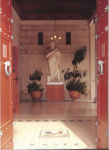 The entrance hall.