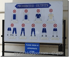 Prohibited Outfits