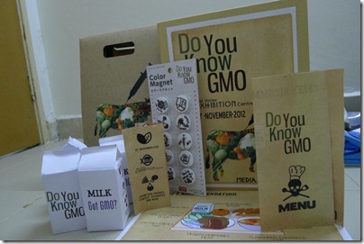 GMO awareness campaign design portfolio