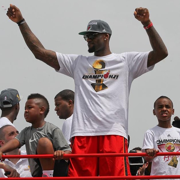 NBA Champions Miami Heat Celebrate In Streets of Miami