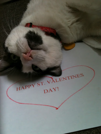 We make our own cards and gifts at holiday time.