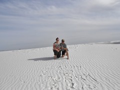Lovers on the White Sands!