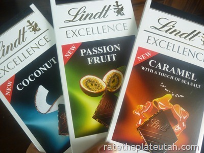 Three New Lindt Excellence Bars