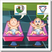 Jogos de Beb&ecirc; Quatro Gemeos