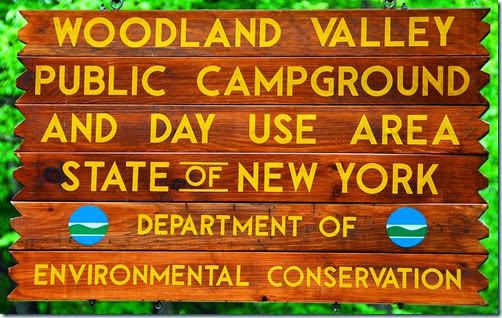 Woodland Valley Sign