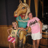 Hannah and Lori inside the Wildhorse Saloon in Nashville TN 09032011