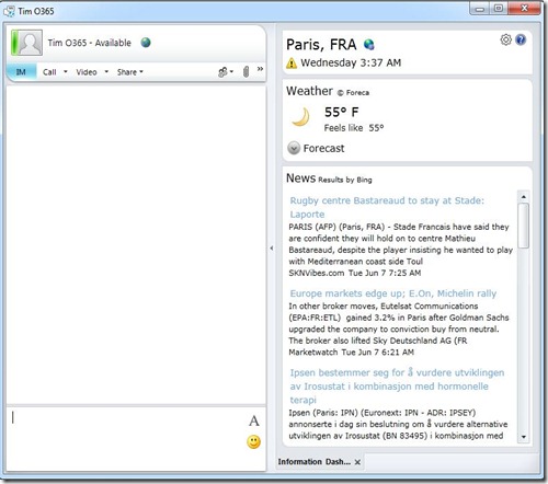 lync add-in - infodash - location lync add-in - infodash - location