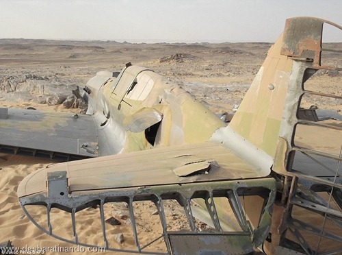 aviao Kittyhawk P-40 encontrado no deserto 70 anos desbaratinando (5) aviao Kittyhawk P-40 encontrado no deserto 70 anos desbaratinando (5)