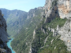 Les gorges du Verdon...
