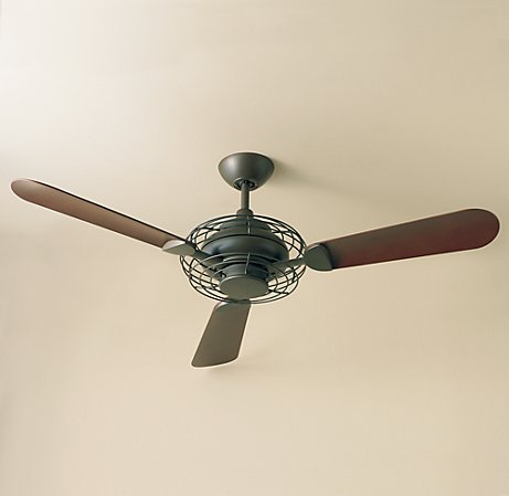 With its cool retro-industrial style, this fan won the the Good Design Award from the Chicago Athenaeum Museum.
(restorationhardware.com) With its cool retro-industrial style, this fan won the the Good Design Award from the Chicago Athenaeum Museum.
(restorationhardware.com)