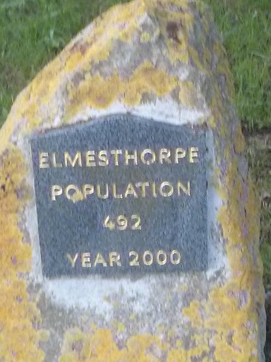 Elmesthorpe Population Sign