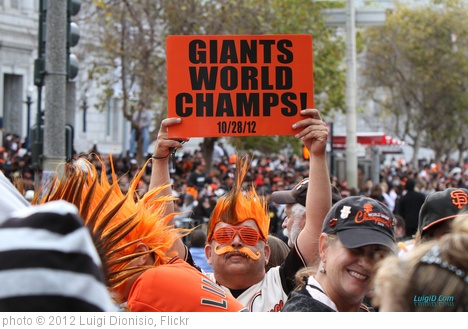 'Giants World Champs Sign 10/28/2012' photo (c) 2012, Luigi Dionisio - license: http://creativecommons.org/licenses/by-nd/2.0/