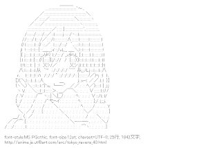 [AA]土御門夏目 （東京レイヴンズ）