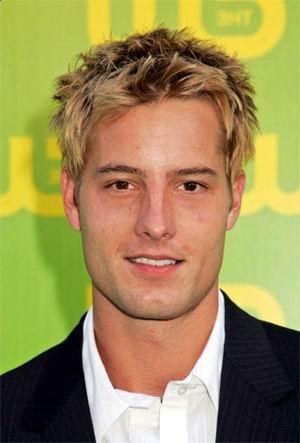 Cool Mens Short Spiky Hairstyle from Justin Hartley