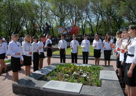 Мемориал Первомайск 65 годовщина Победы