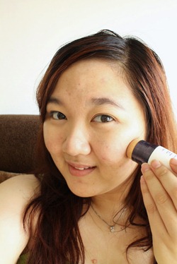 Priscilla Etude Sun BB Cream Application Priscilla Etude Sun BB Cream Application