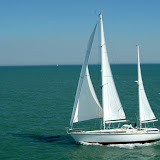 Super Maramu 2000 - Tight reach sailing