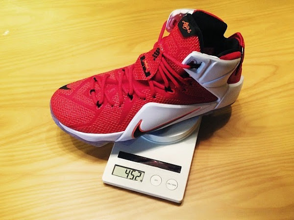 Nike LeBron XII is Much Heavier Than it Actually Looks Like