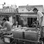 Shanghai - Marché poisson -  Moto-truck