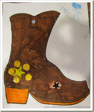 Decorating Cow Girl Boots