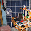 My messy desk.