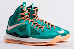 Gallery: Nike LeBron X Miami Setting or Dolphins if you Like nike lebron 10 gr miami dolphins 5 03 Gallery: Nike LeBron X Miami Setting or Dolphins if you Like