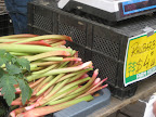 One of my spring favorites....Rhubarb.
